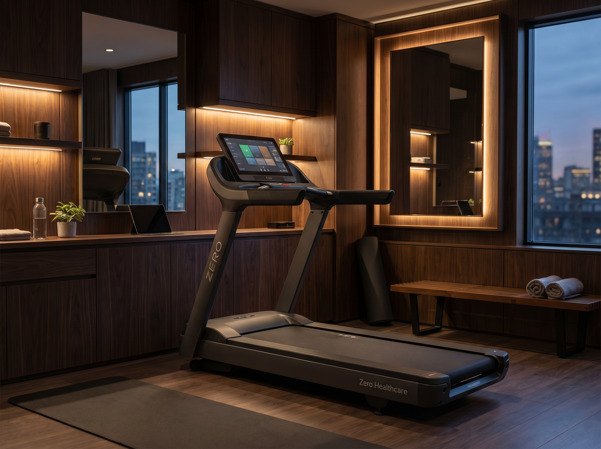 Treadmill in a premium treadmills environment